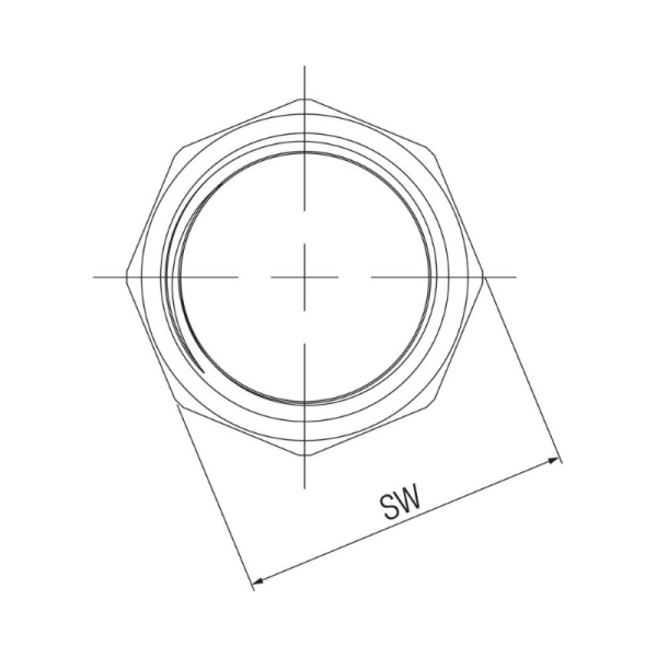 REHAU 14563911001 Заглушка для коллектора Rp 1/2 RX